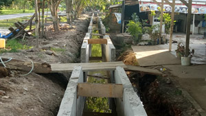 Pembangunan Drainase Senilai Rp1,9 M Dinilai Asal-asalan